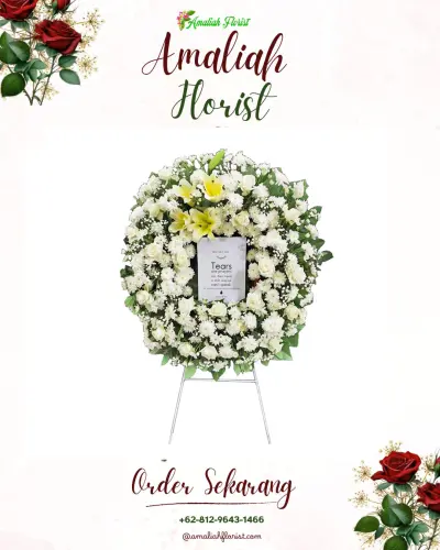 Krans Bunga Duka Cita di Caturtunggal